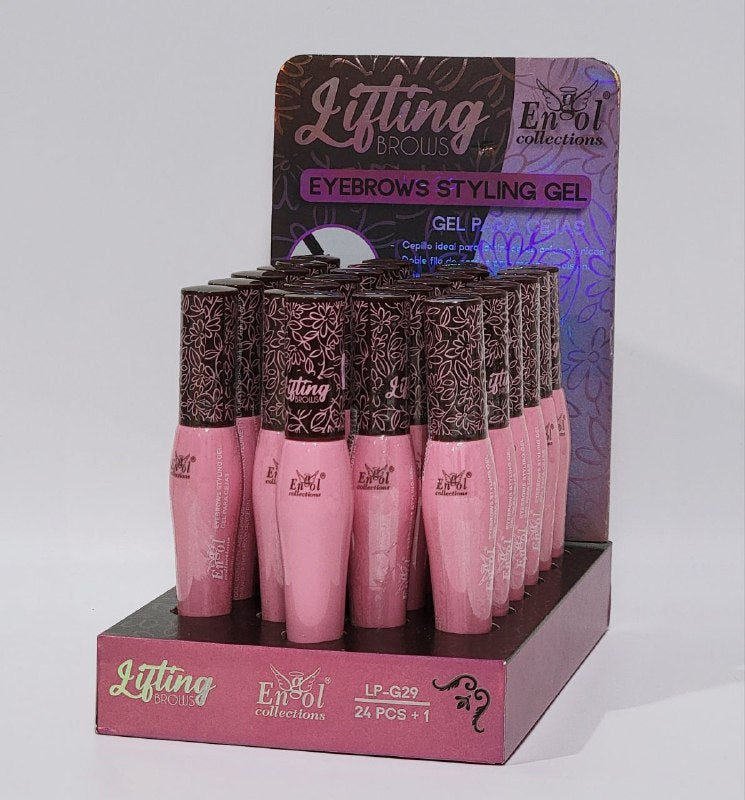GEL PARA CEJAS PARA LAMINADO CON APLICADOR DE DOBLE FILA ENGOL COLLECTIONS 5ML (DUPE DE ESSENCE)