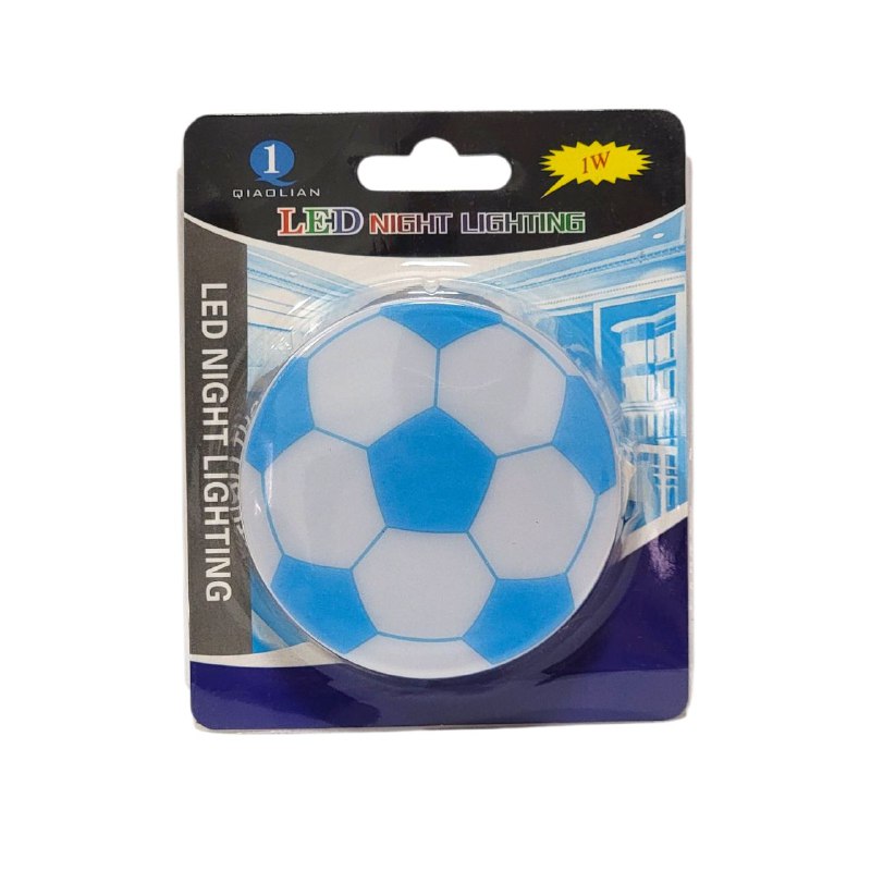 LAMPARA DECORATIVA DE NOCHE DE BALON PELOTA DE FUTBOL, ILUMINACION DE DORMITORIO PARA MIEDO A LA OSCURIDAD EN NIÑOS 3 COLORES NIGHT LIGHT