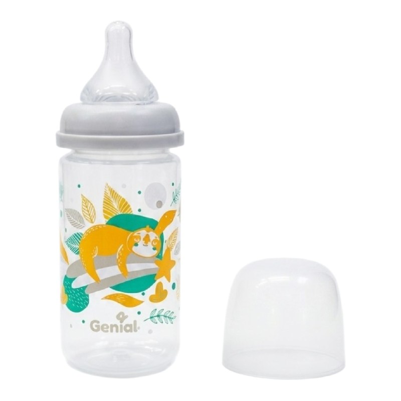 BIBERON PEPE DE ALTA CAPACIDAD DE BOCA ANCHA PARA BEBES GENIAL 260ML