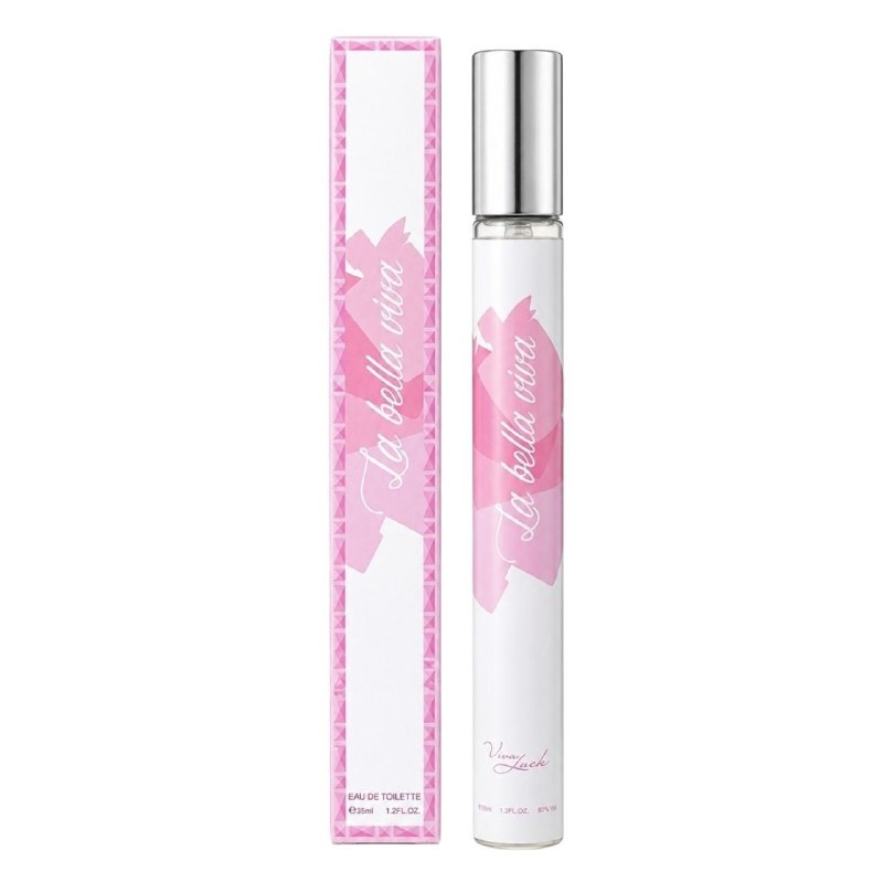 PERFUME EN TUBO PARA DAMA LA BELLA VIVA 38 EDT 35ML (M) (AROMA SIMILAR LANCOME LA VIE EST BELLE)