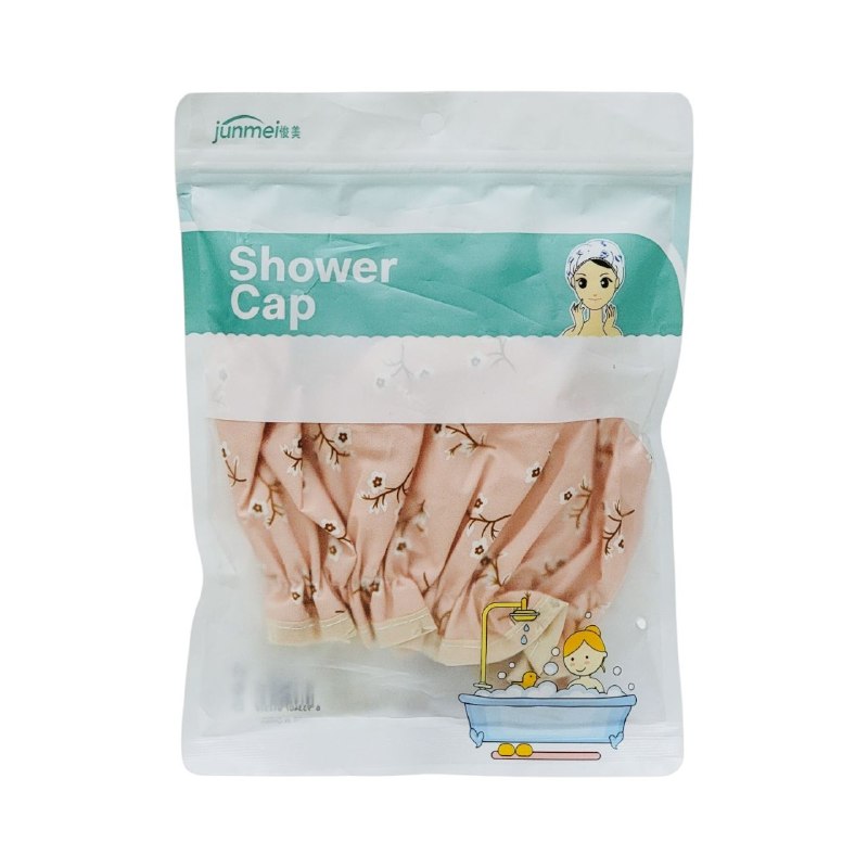 GORRO DE DUCHA IMPERMEABLES PROTECCIÓN PARA EL CABELLO AJUSTE CÓMODO Y ELEGANTE JUNMEI