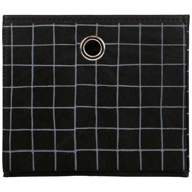 ORGANIZADOR CAJA DE ALMACENAMIENTO PLEGABLE, CESTA CON ASA PARA LIBROS, JUGUETES, ROPA Y MAS CLOSET ESSENTIALS 20.3X22.9X22.9CM