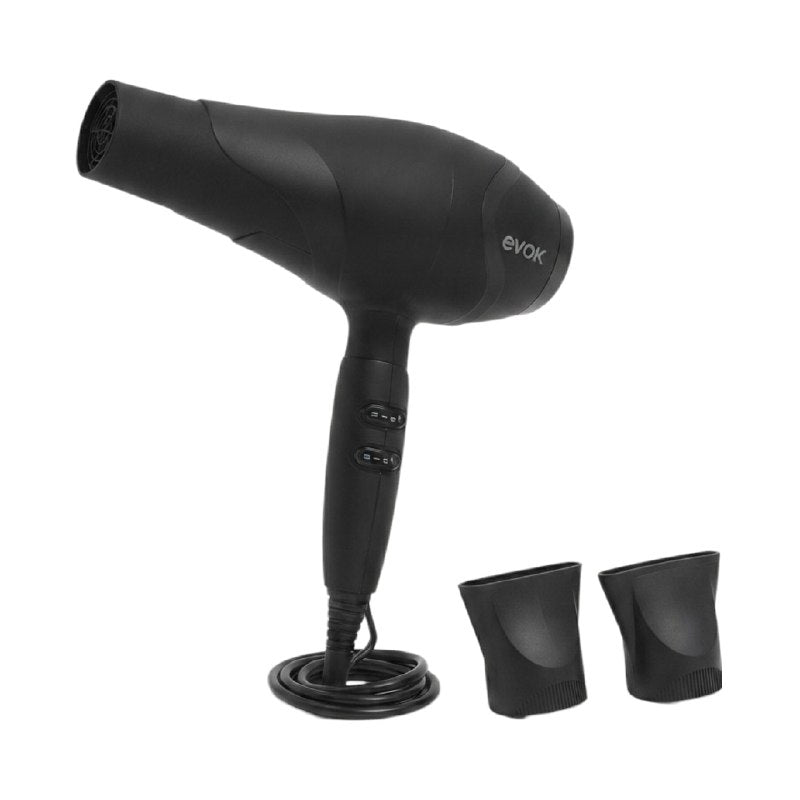 SECADORA DE CABELLO PROFESIONAL CON TECNOLOGÍA IÓNICA AVANZADA EVOK IONIC PRO 1800W