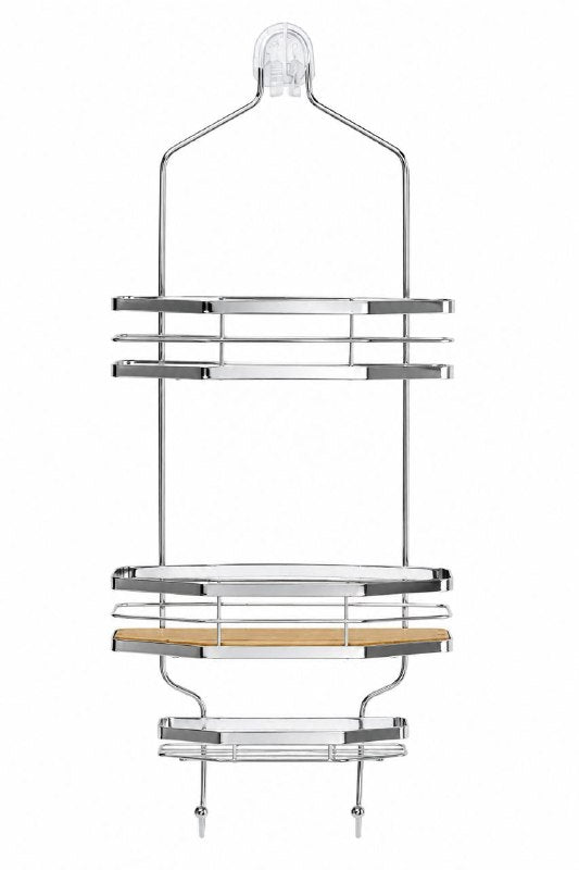 ORGANIZADOR DE BAÑO PARA DUCHA COLGANTE THE SPA COLLECTION 27.5X11.5X68CM