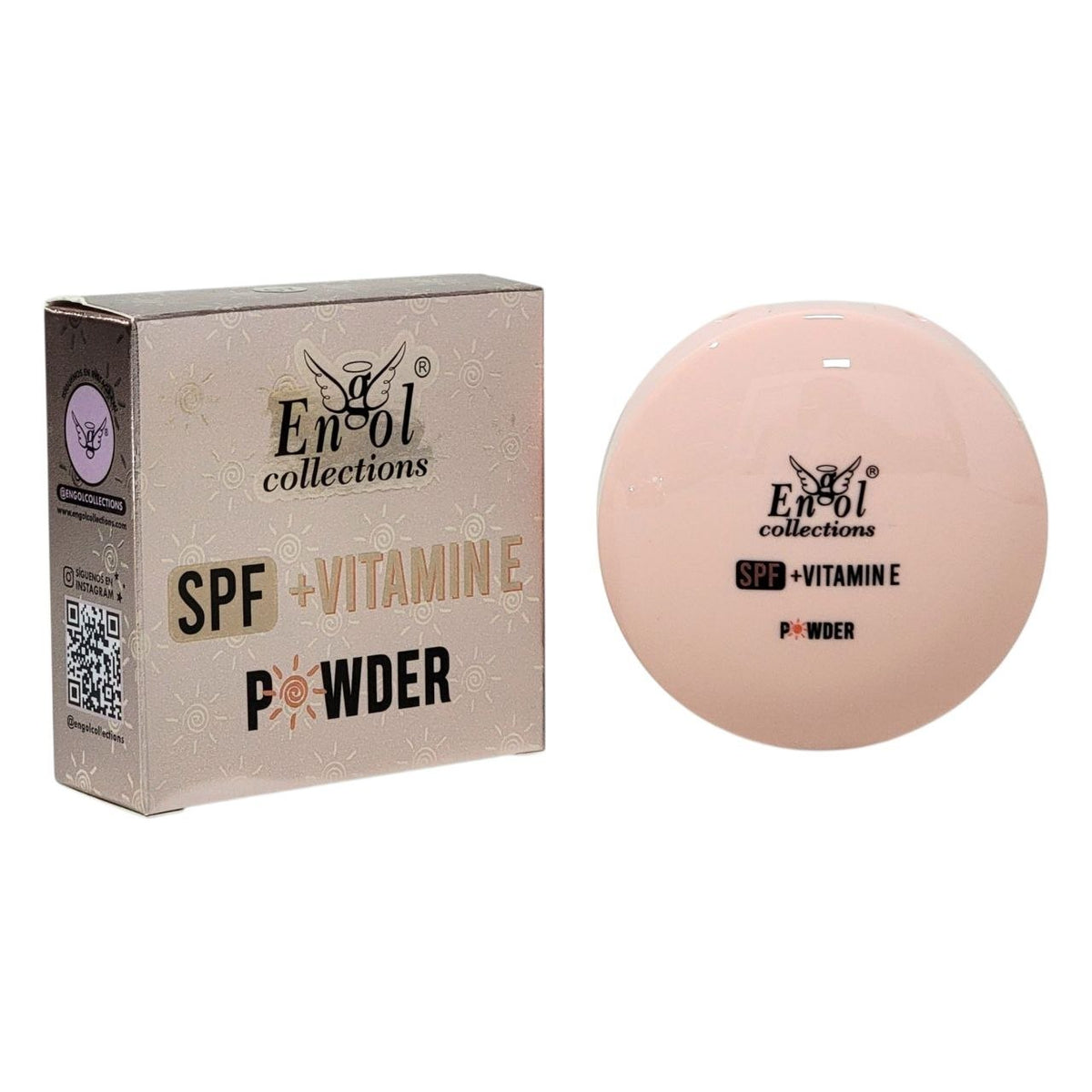 POLVO COMPACTO SPF Y VITAMINA E SELLA Y FIJA EL MAQUILLAJE ENGOL COLLECTIONS 9.5G