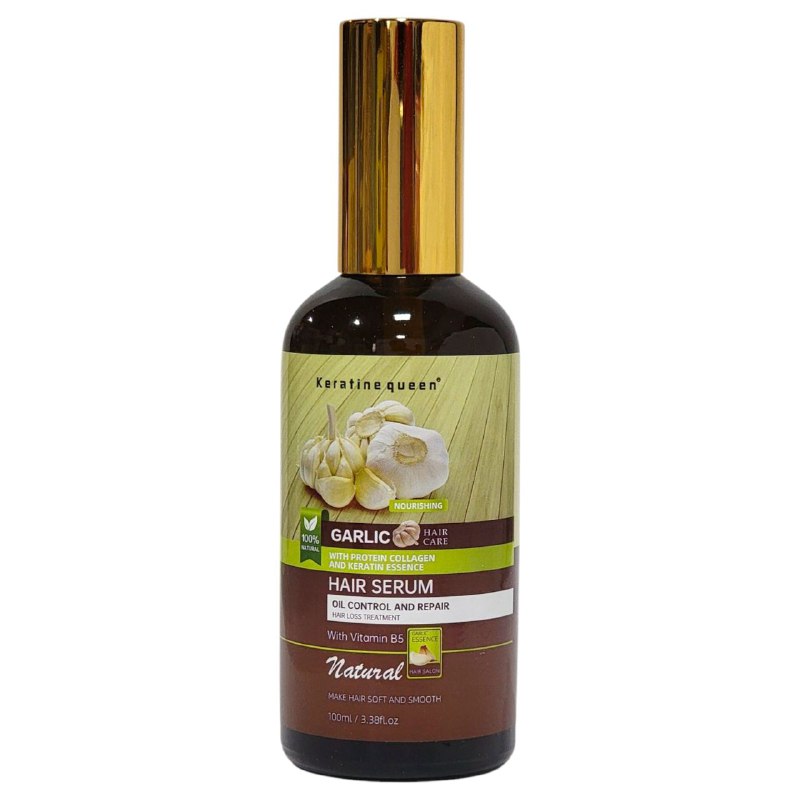 SUERO PARA EL CABELLO CONTROL Y REPARACION DE GRASA ANTICAIDA KERATINE QUEEN 100ML