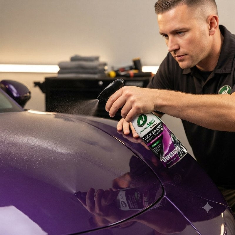 LIMPIADOR DE CARRO DETALLADOR SIN AGUA DE SECADO RAPIDO BRILLANTE TURTLE WAX 591ML