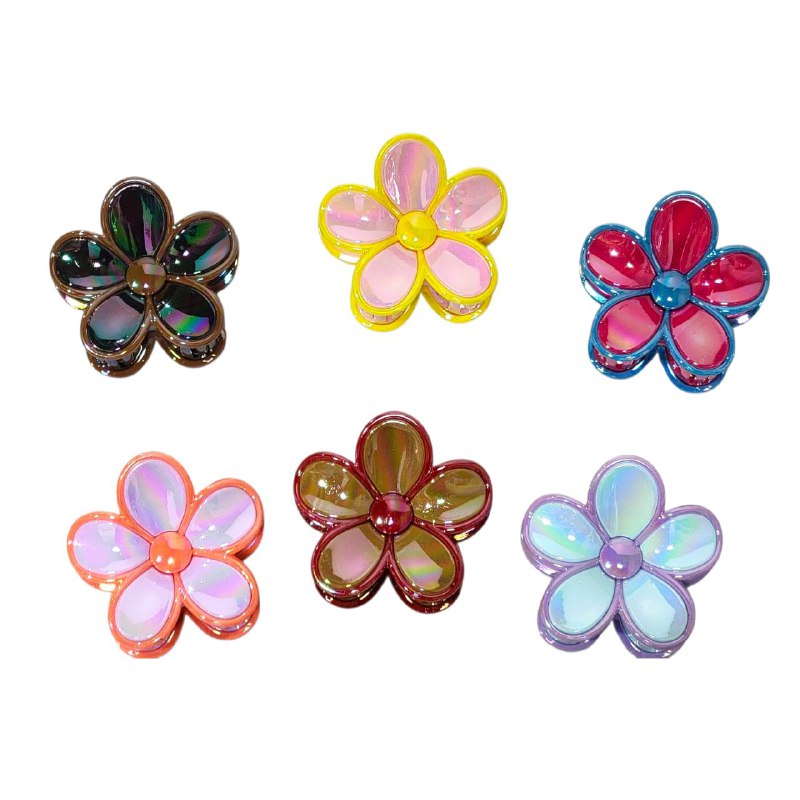 GANCHO PARA EL CABELLO DE PINZA DE FLOR, PINZAS DE SUJECION FUERTE, ACCESORIO PARA EL CABELLO 8CM, PAQUETE 12UND