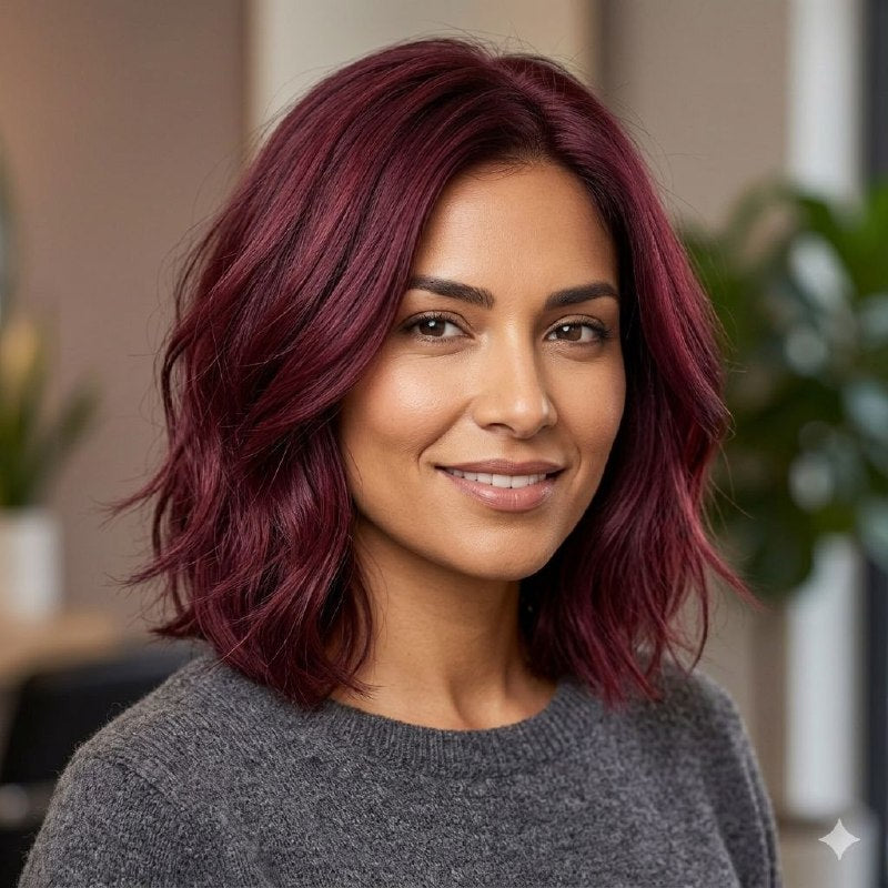 TINTE PERMANENTE PARA EL CABELLO EN CREMA RUBIO CAOBA NACARADO 7.52 1+1 TEC ITALY 90ML