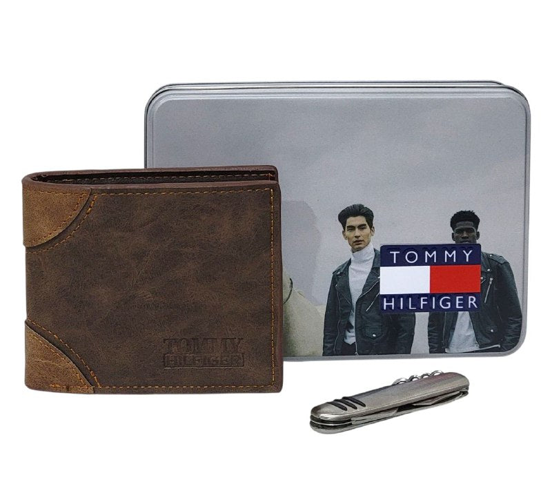BILLETERA ECONÓMICA TOMMY HILFIGER CON NAVAJA