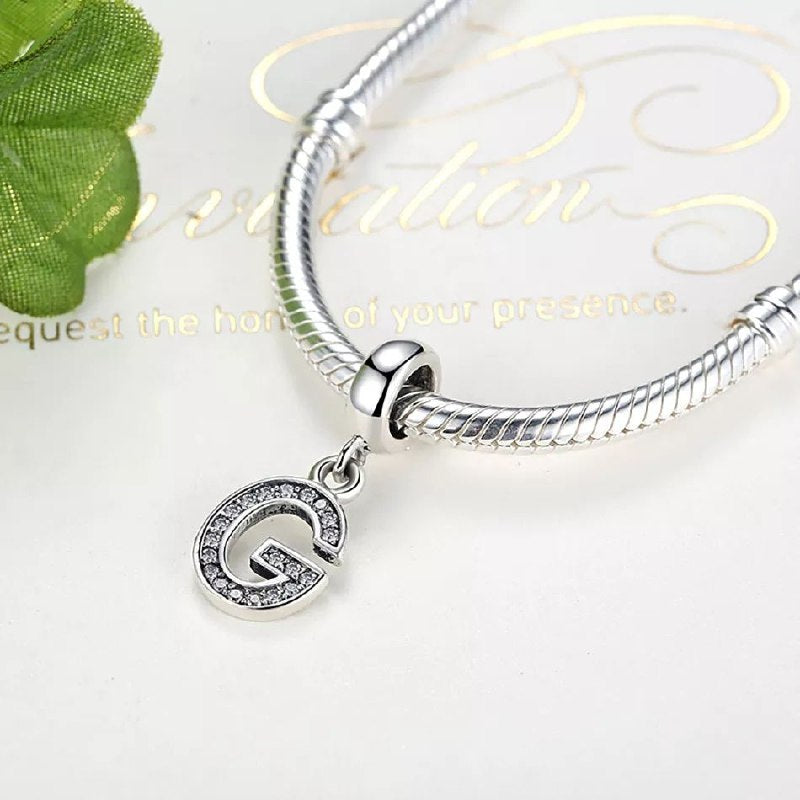 PCHARM793 LETRA G PANDORA PLATA 9.25