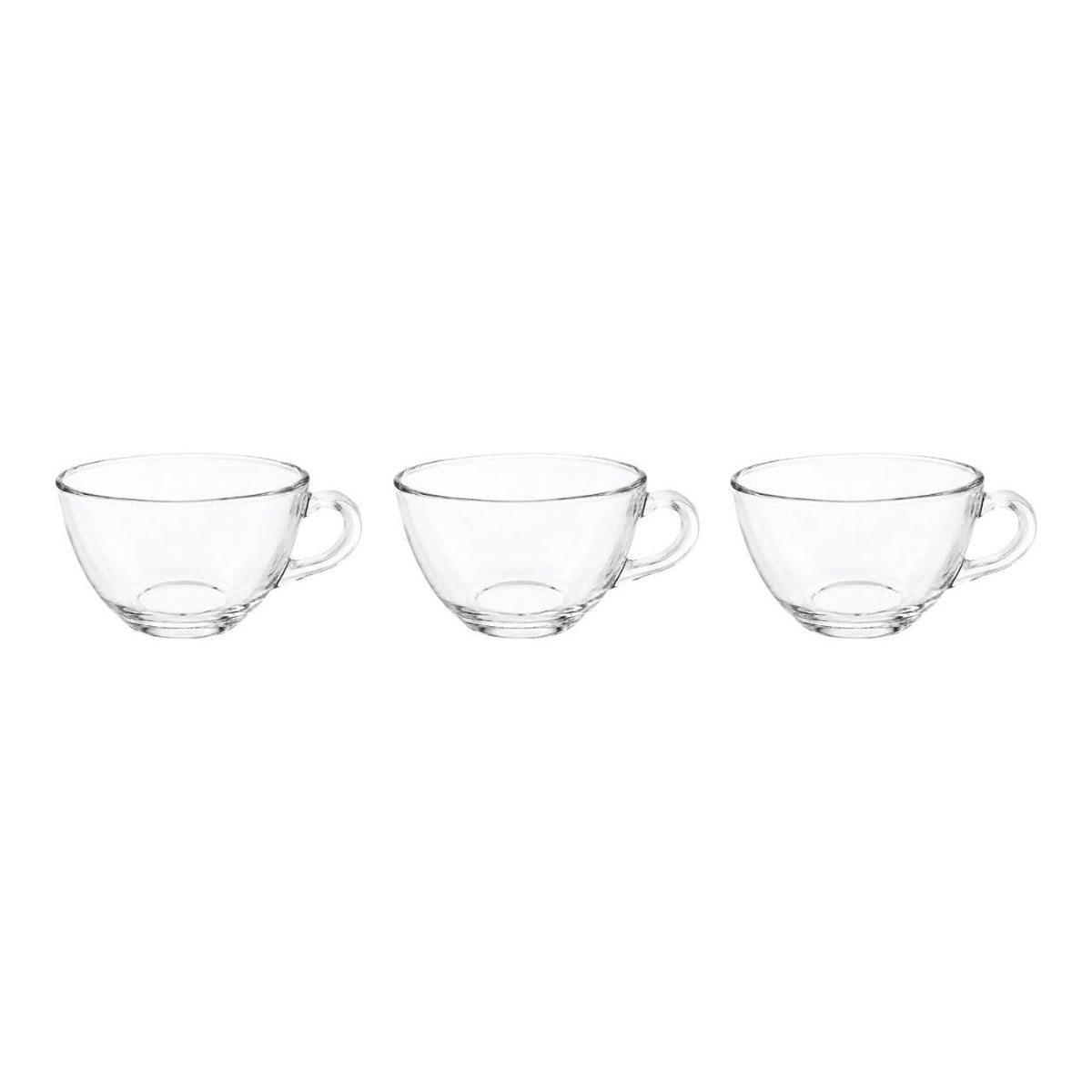 JUEGO DE TAZAS DE VIDRIO BENELI 3 PIEZAS 230NL