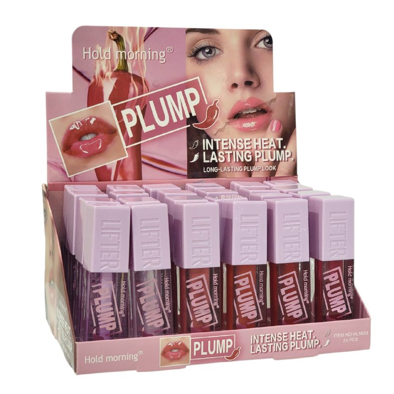 BRILLO LABIAL COLOR INTENSO PARA LABIOS GRANDES HOLD MORNING (DUPE DE MAYBELLINE)