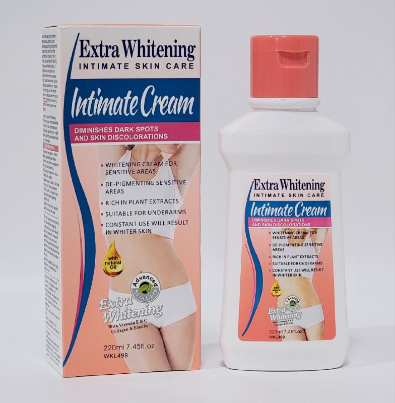 CREMA CORPORAL INTIMA ACLARANTE PARA MUJER FRUIT OF THE WOKALI 220ML