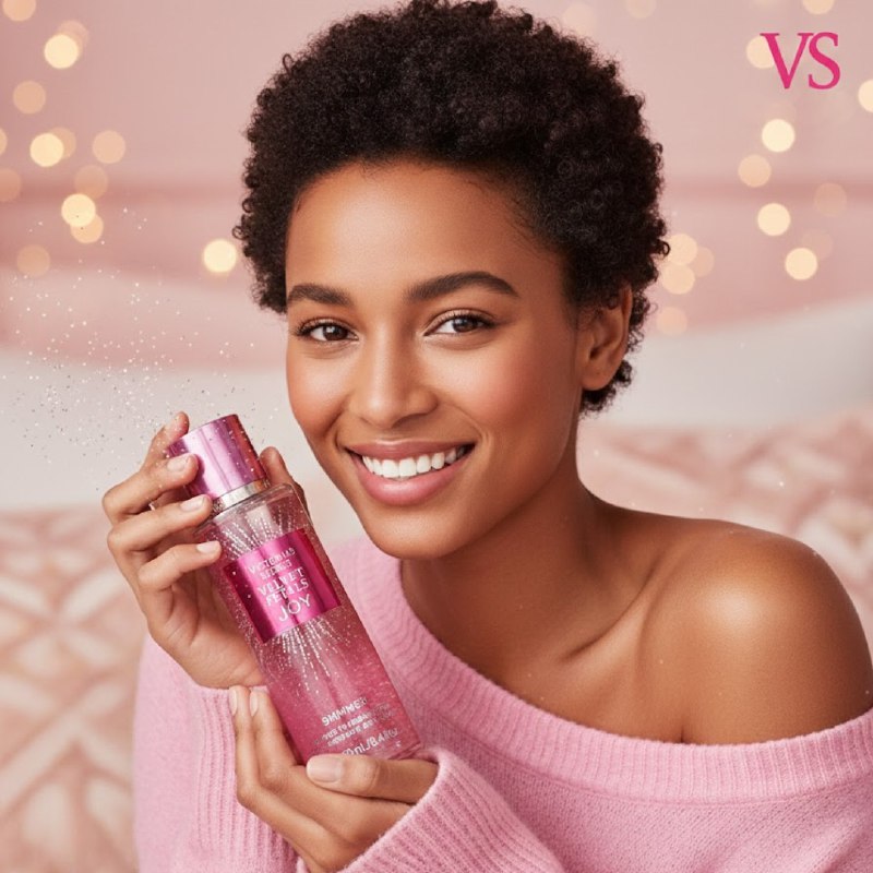 VICTORIAS SECRET SPLASH VELVET PETALS JOY SHIMMER 250ML (M)
