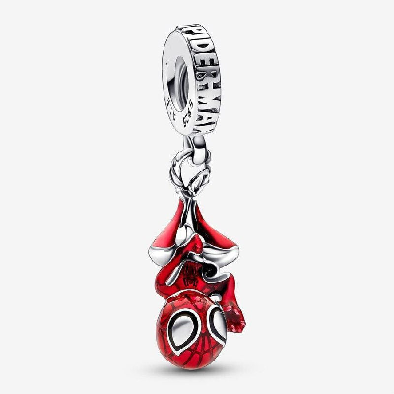 PCHARM2990$1 FORMA SPIDERMAN PANDORA PLATA 9.25