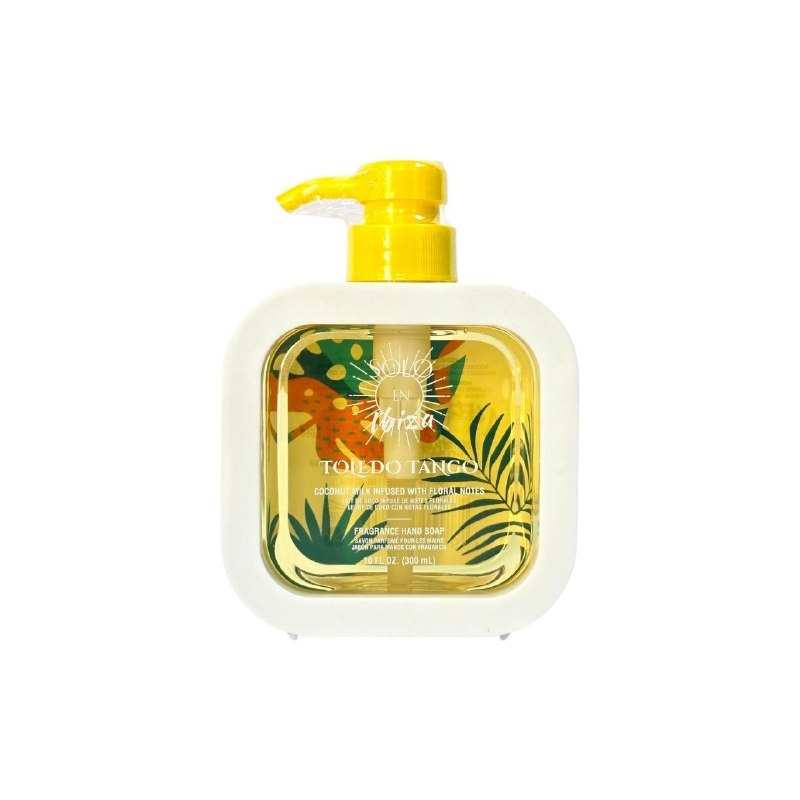 JABON DE MANOS HIDRATANTE DE LECHE DE COCO TOLEDO TANGO SOLO EN IBIZA 300ML