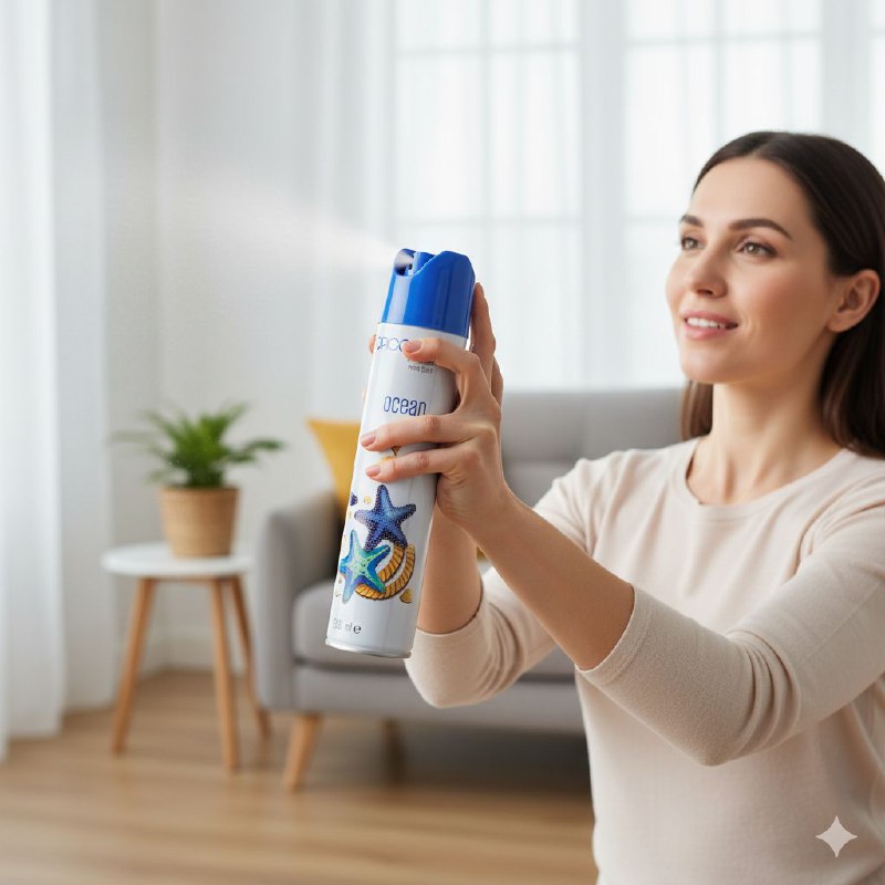 AMBIENTADOR AROMATIZANTE EN SPRAY DE OCEANO SORA 300ML