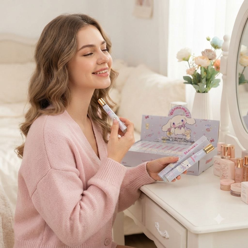 GINNAMOii PERFUME ECONOMICO DE TUBITO PARA NIÑA 35ML