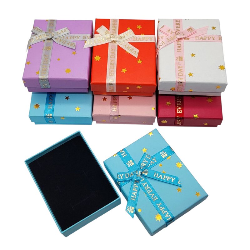CAJA DE REGALO PARA SET DE JOYERIA MEDIDA 7X9
