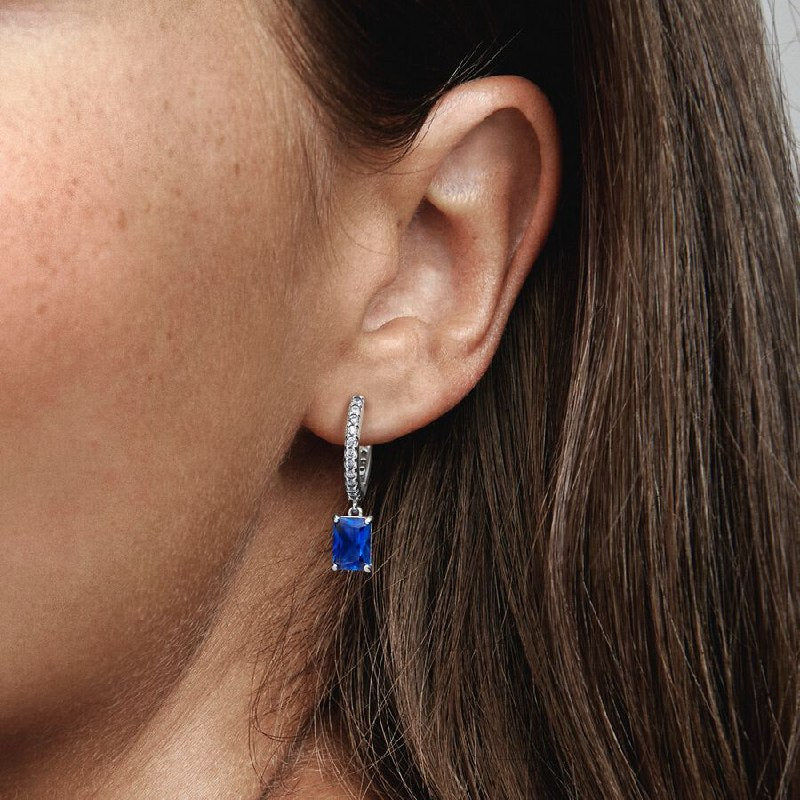 ARGOLLA PANDORA DE PLATA 9.25 CON CIRCON AZUL