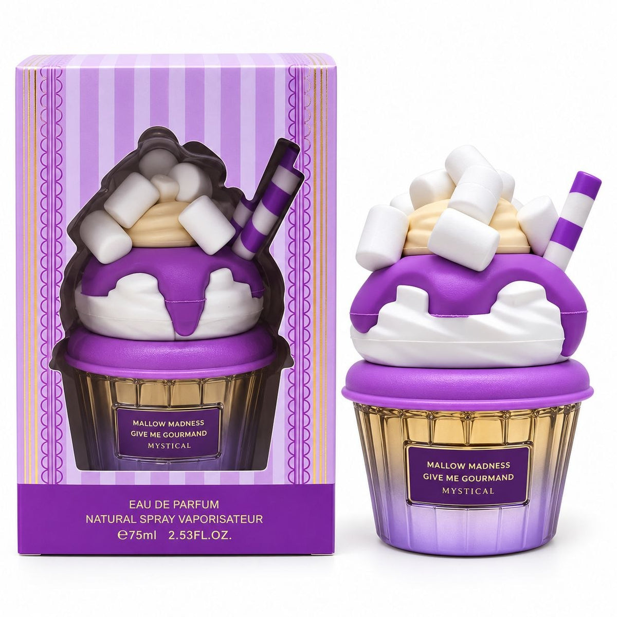 GIVE ME GOURMAND MALLOW MADNESS EDP 75ML (M) (AROMA SIMILAR A MYSTICAL)