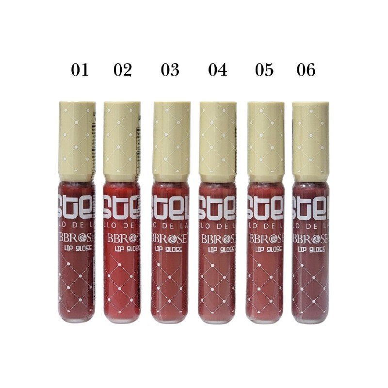 BRILLO LABIAL LIP DE ACABADO VIVO NO PEGAJOSO CON VITAMINA E BBROSE 10G