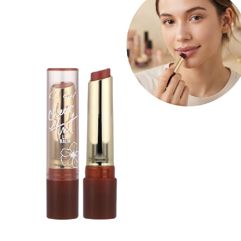 BALSAMO LABIAL CON TINTE HIDRATANTE TONO GLC602 SHEER NUDE SHEER TINT LIP BALM L.A. GIRL 2G
