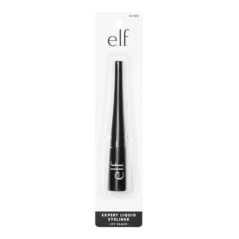 DELINEADOR DE OJOS LIQUIDO COLOR NEGRO INTENSO DE PUNTA FINA ELF 4.2ML