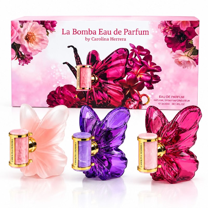 SET LA BOMBA EDP 30MLX3 (M) (AROMA SIMILAR CAROLINA HERRERA LA BOMBA)