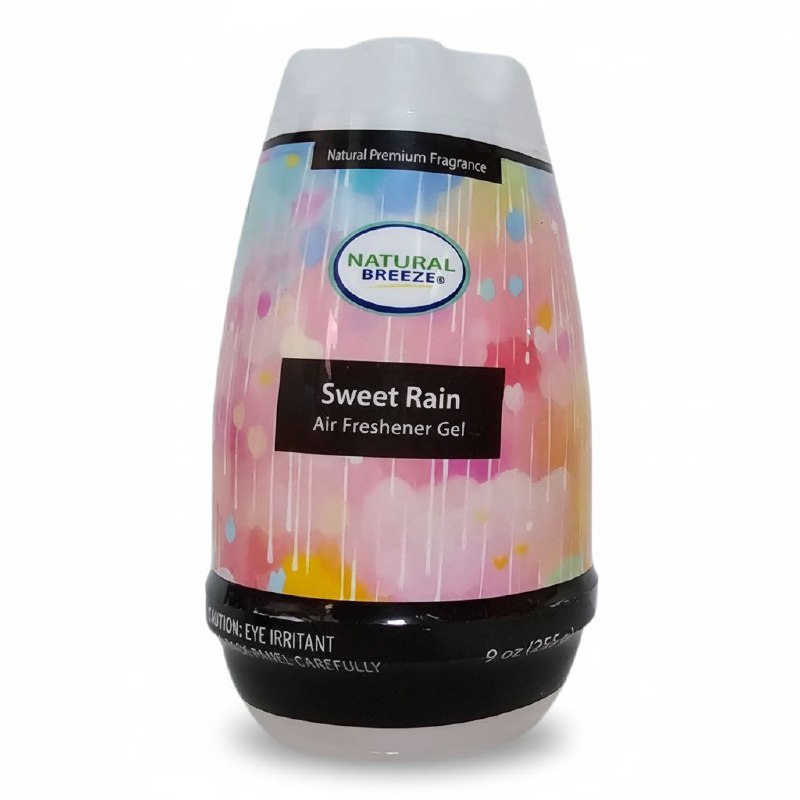 AMBIENTADOR AROMATIZANTE DE GEL SOLIDO DE DULCE LLUVIA NATURAL BREESE 255G