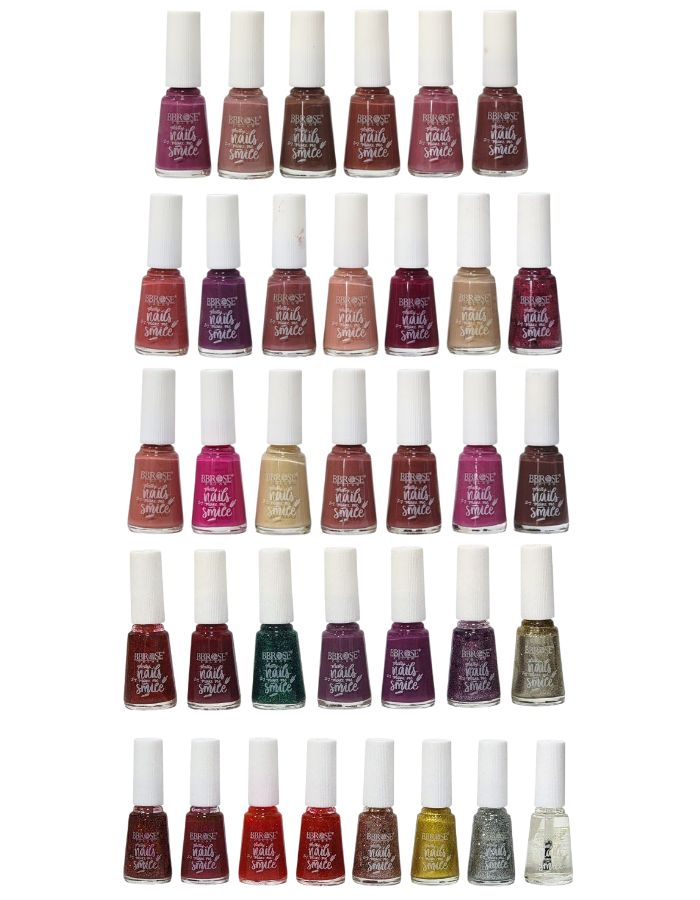 ESMALTE DE UÑAS 35 COLORES BBROSE COLOR 14ML