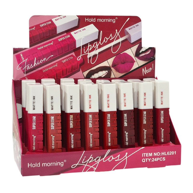 BRILLO LABIAL LIQUIDO CON ACABADO MATTE HOLD MORNING 5ML (DUPE DE MAYBELLINE)