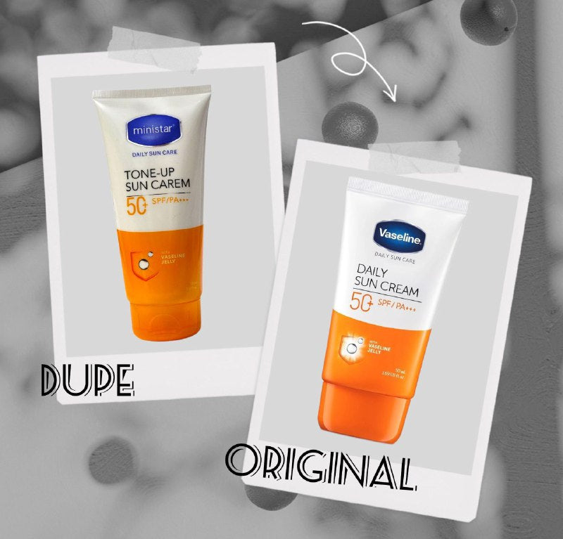 PROTECTOR SOLAR EN CREMA TONIFICADORA SPF50 MINISTAR 150ML, DUPE DE VASELINE