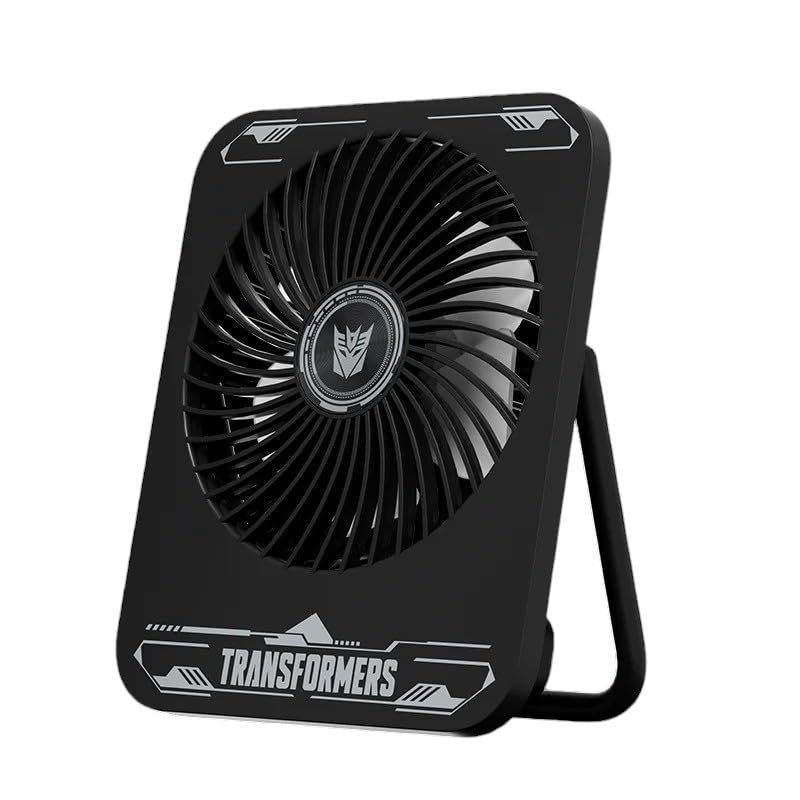 VENTILADOR DE ESCRITORIO PORTATIL, VIENTO FUERTE, SONIDO BAJO, TRES VELOCIDADES, RESISTENCIA DE ALTA DURACION TRANSFORMERS RISE OF THE BEASTS MEGATRON