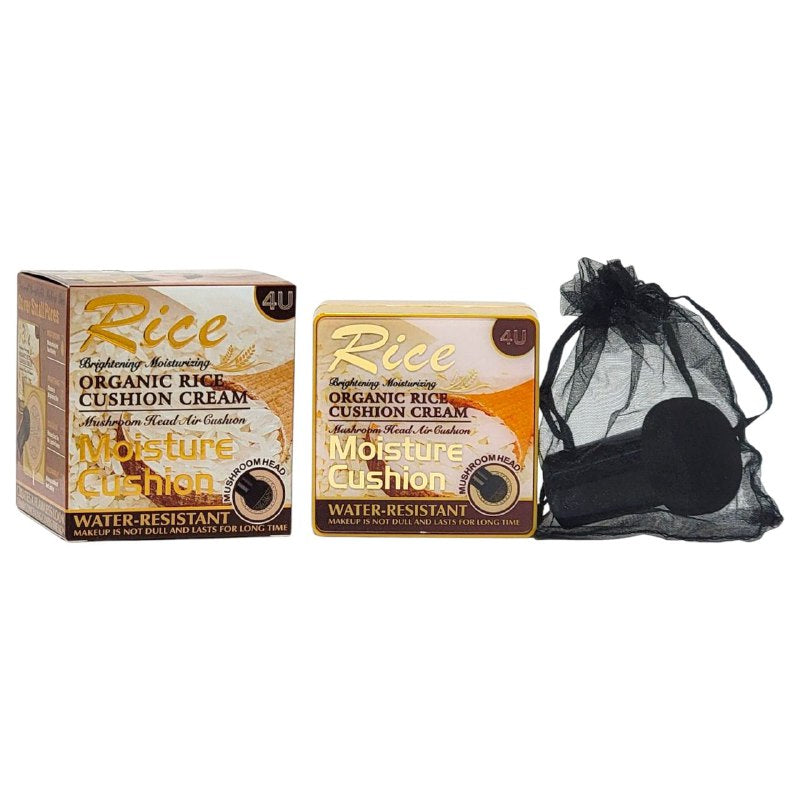 BASE DE MAQUILLAJE EN CREMA DE ARROZ ORGANICO CON ALMOHADILLA, SE ADHIERE PERFECTAMENTE A LA PIEL, UNIFICA EL TONO Y REAFIRMA FRUIT OF THE WOKALI 2 TONOS, 20G