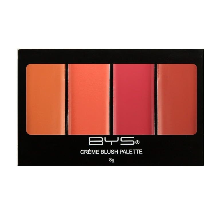 RUBOR EN PALETA CREMOSA ALTAMENTE DIFUMINABLE SUAVE BYS COSMETICS 8G