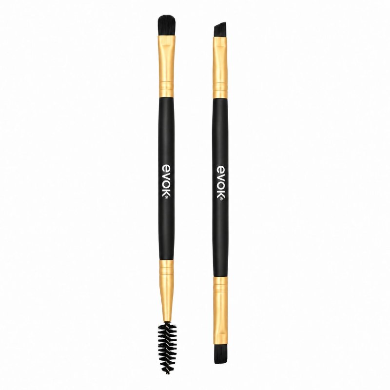 SET DE BROCHAS PARA CEJAS Y OJOS 2UND EVOK 15CM