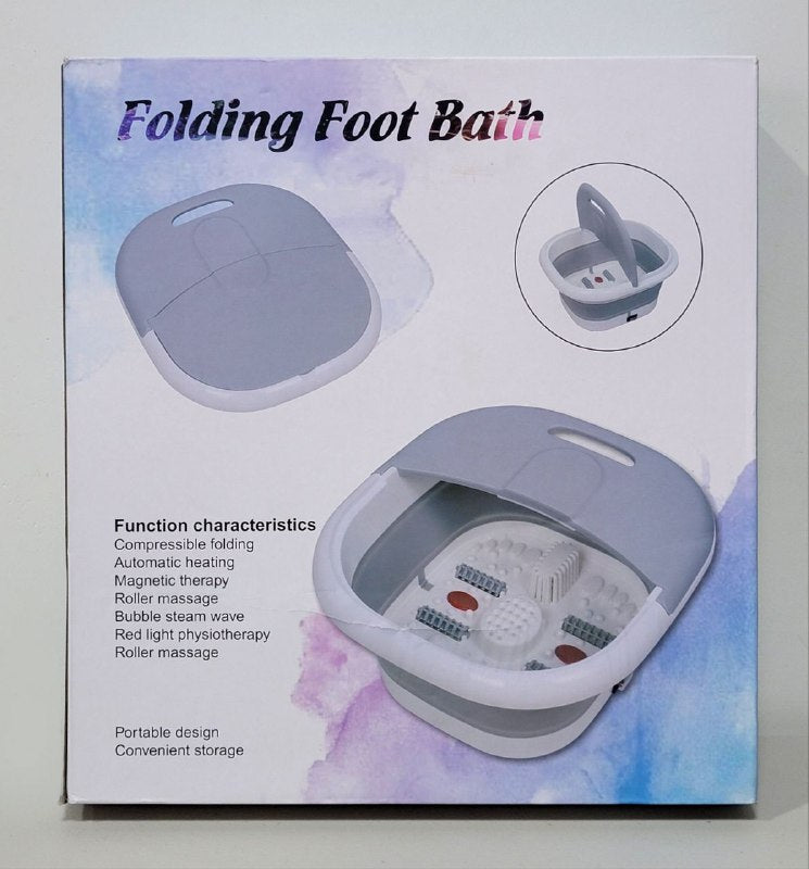 PAILA DE PEDICURE PEDICURA ELECTRICA DE BAÑO DE PIES, PLEGABLE AUTOMATICA, FOLDING FOOT BATH SQ-806