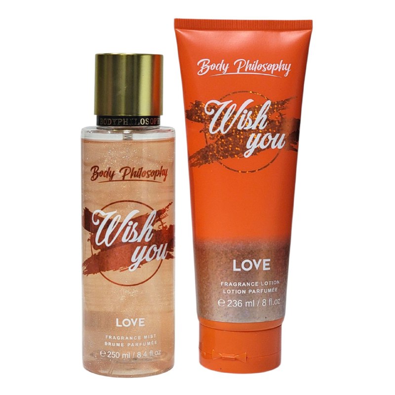 SET BODY PHILOSOPHY NAVIDEÑO TE DESEO SPLASH 250ML, CREMA CORPORAL 236ML (M)