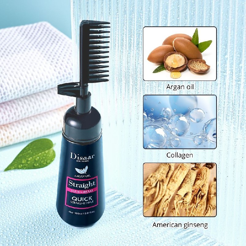 CREMA ALISADORA CON ACEITE DE ARGAN, COLAGENO Y JENGIBRE SUAVIZANTE DISAAR 150ML