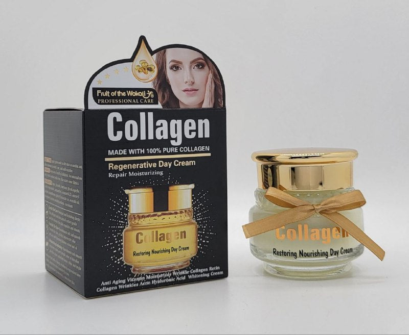 CREMA FACIAL DE DIA REGENERADORA NATURAL CON COLAGENO FRUIT OF THE WOKALI 55G