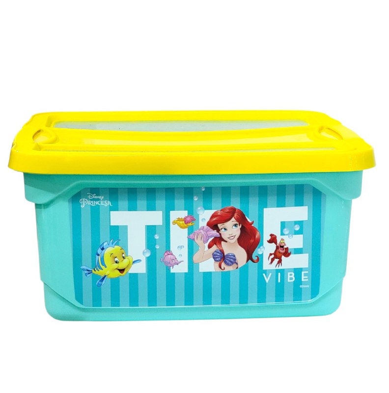 ORGANIZADOR CAJA DE ALMACENAMIENTO ORGANIZADORA PARA NIÑAS DE PRINCESAS DISNEY 18.5X35X42CM