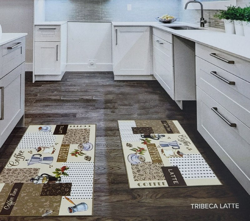 ALFOMBRA DE COCINA ANTIDESLIZANTE, SUAVE Y ELEGANTE EN SET DE 2 PIEZAS BENELI HOME