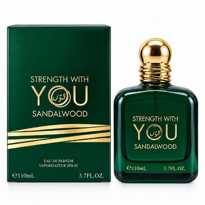 STRENGTH WITH YOU SANDALWOOD EDP 110ML (H) (AROMA SIMILAR GIORGIO ARMANI STRONGER WITH YOU SANDALWOOD)
