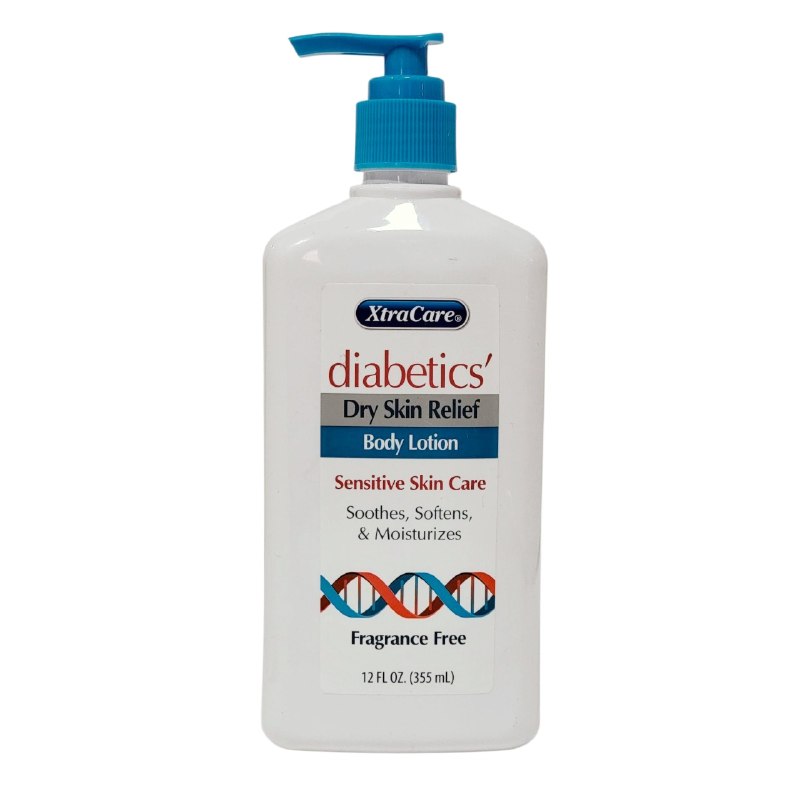 CREMA CORPORAL PARA EL ALIVIO DE LA PIEL SECA DIABETICA QUE CALMA, SUAVIZA E HIDRATA XTRACARE 355ML