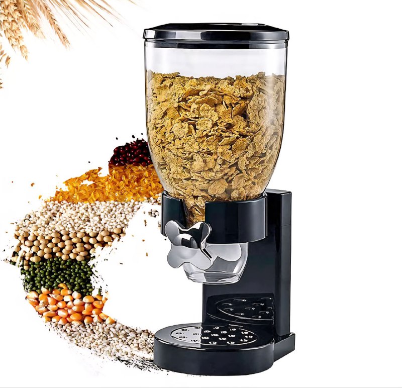 RECIPIENTE DISPENSADOR ALMACENADOR DE ALIMENTOS SECOS O CEREALES 2L