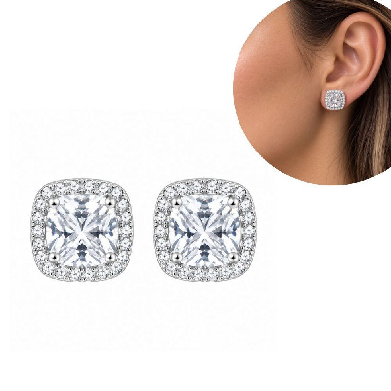 ARITOS DE ENCHAPE PARA DAMA 1CM (DUPE SWAROVSKI)