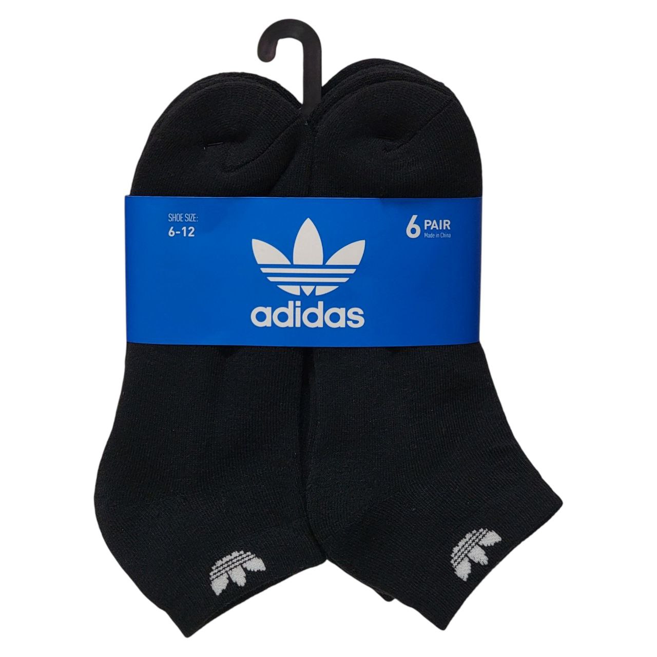 CALCETA TOBILLERA ORIGINAL ADIDAS 6 PARES SIZE 6-12