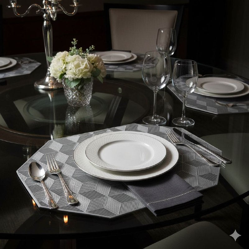MANTELES INDIVIDUALES PARA COMEDOR DE COCINA RESISTENTE AL CALOR 38X38CM